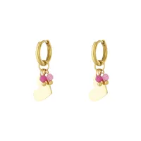 Cercei Pink Heart Bloom_0